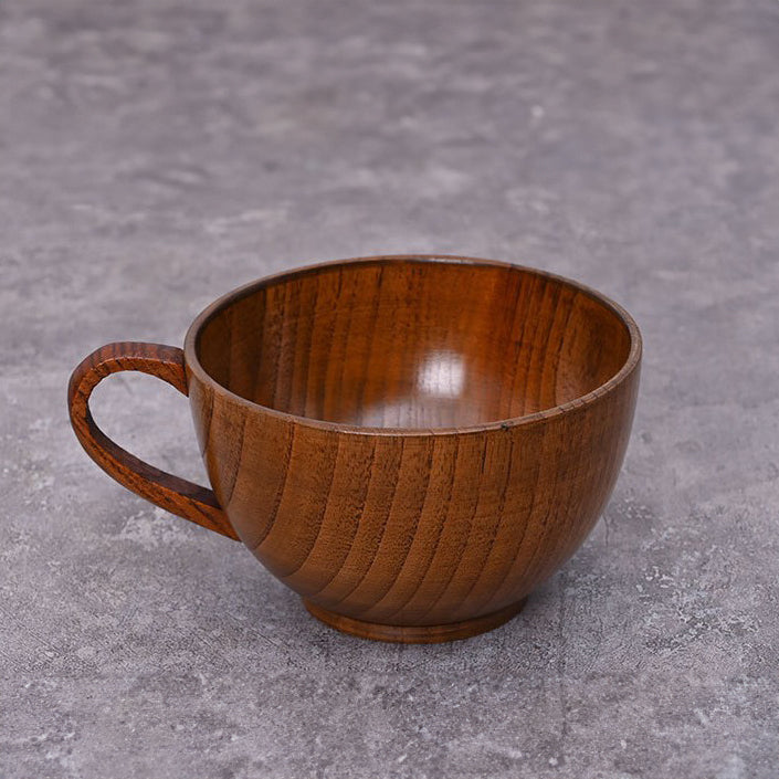 CUP009 - Traditional Wooden Cup for Drinks image 0