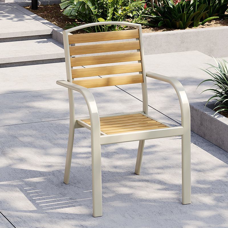ODS007 - Outdoor Wood-Plastic Patio Table and Chair image 5