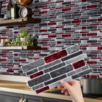 WAP005 - Waterproof PVC Decorative Self-Adhesive Marble Tile Wall Stickers image 5