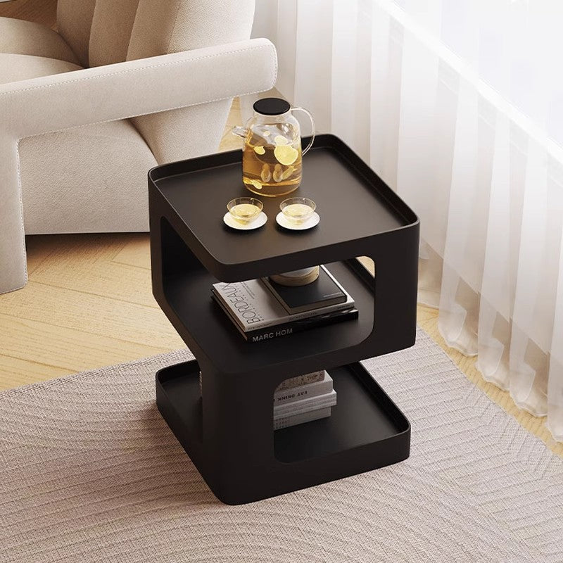 CBD016 - Zhtao Bedside Table Bedroom Iron Storage rack image 5