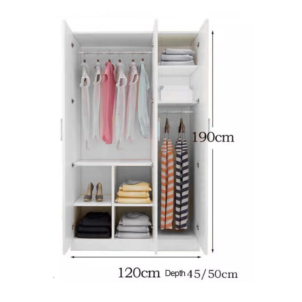 CC025 - Modern Simple Wooden Wardrobe image 11