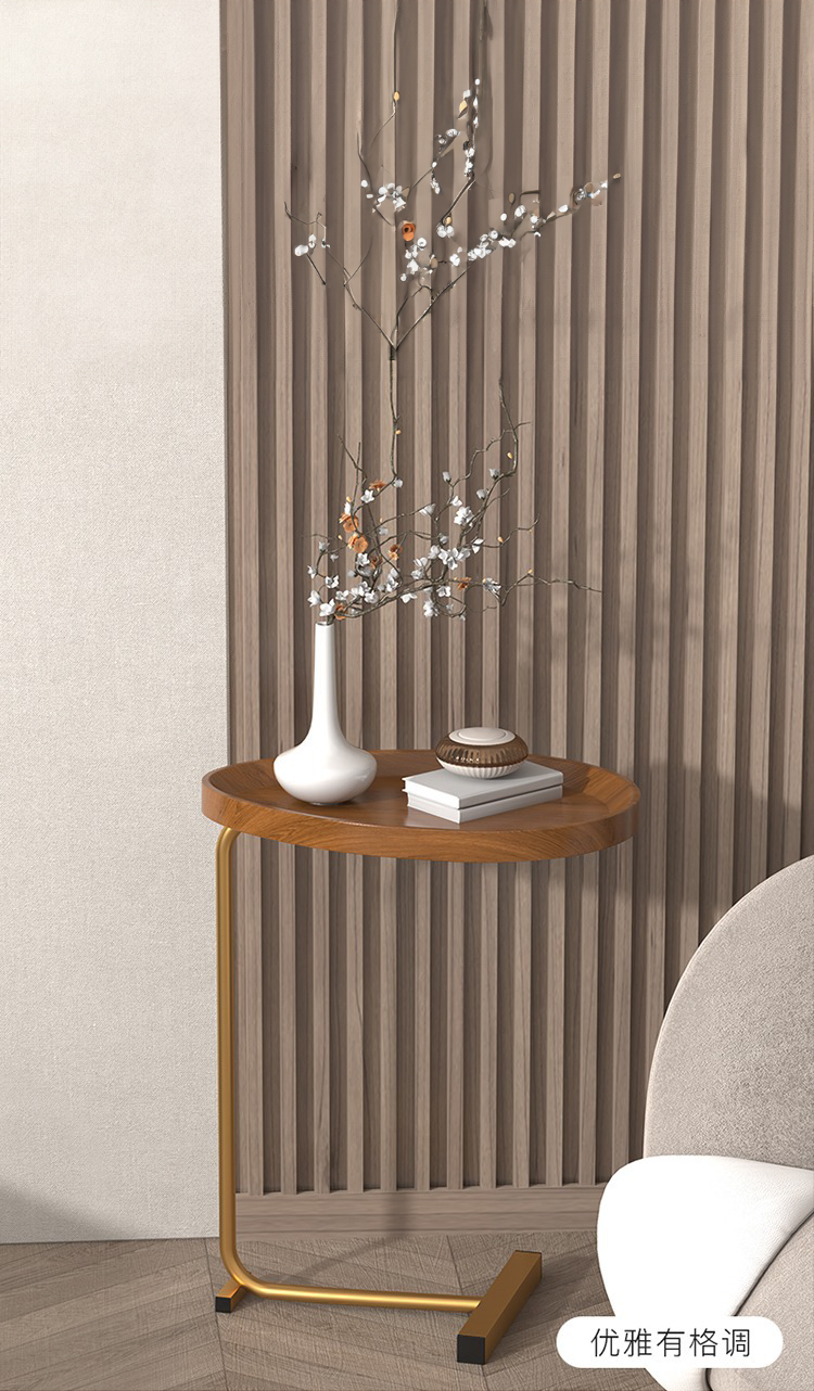 ST007 - Mini Sofa Side Table Light Luxury Corner Table Bedside Table image 1