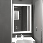 LM002 - Framed LED Bathroom Mirror image 2