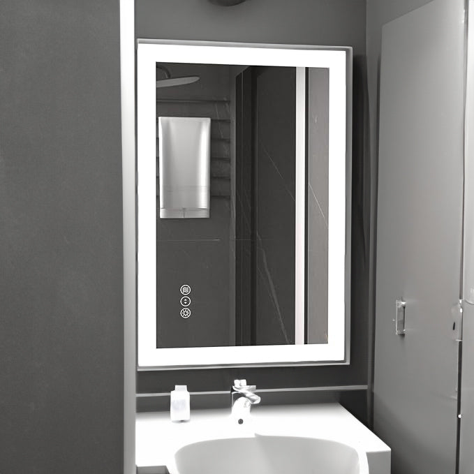 LM002 - Framed LED Bathroom Mirror image 2