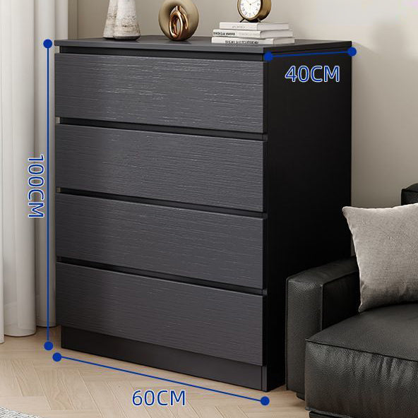 CBD027 - Elegant Drawer Dresser in Black | Modern Deep Storage Chest for Bedroom image 4