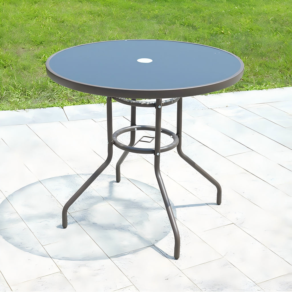 ODS005 - Outdoor Patio Dining Table, Chair & Umbrella image 1