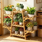 PS048 - Bambreeze Multiple Sizes Bamboo Plant Stand image 4