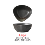 BOWL005 - Irregular Ceramic Soup & Salad Bowl | Creative Modern Tableware image 10