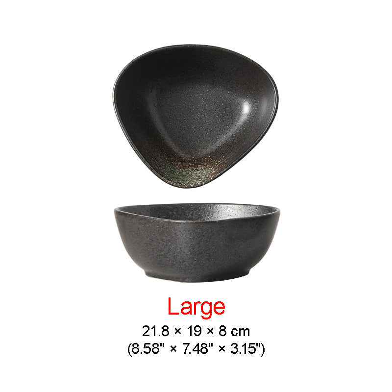 BOWL005 - Irregular Ceramic Soup & Salad Bowl | Creative Modern Tableware image 10