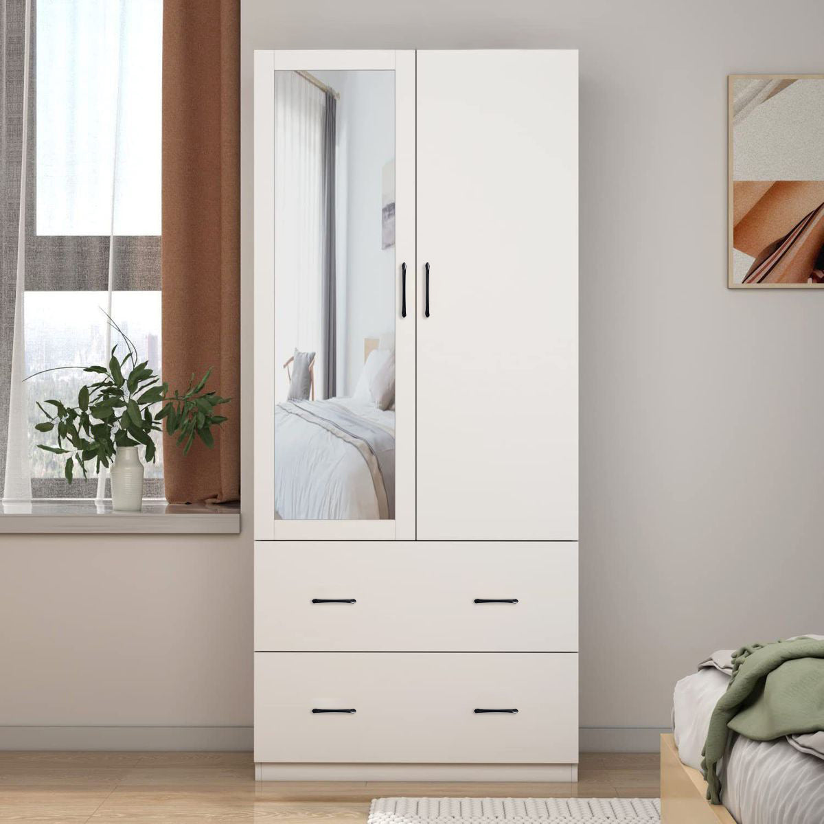 CC029 - Wardrobe with Glass image 0