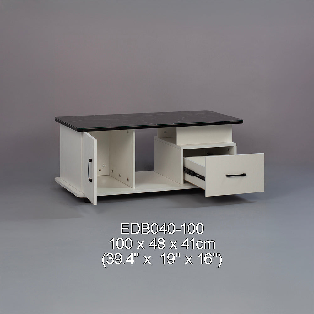 EDB040 Craftsman Exquisite Marble Texture Coffee Table image 10