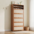 SOCE074 - BambooLoom Grand Entry Shoe Cabinet image 0