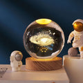TYP-015 - Dreamy Galaxy Color - Changing Glowing Crystal Ball image 0