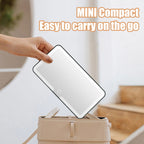 VAN004 - Car Sun Visor LED Makeup Mirror – Rechargeable, 3-Level Dimmable image 3