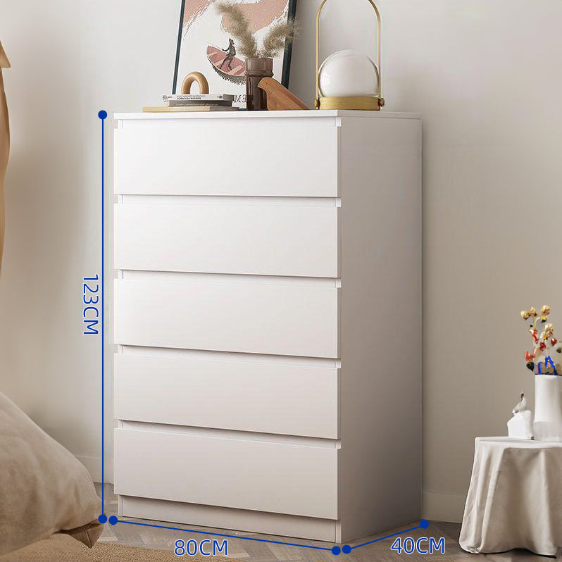 CBD029 - Elegant Drawer Dresser in White | Modern Storage Chest image 1
