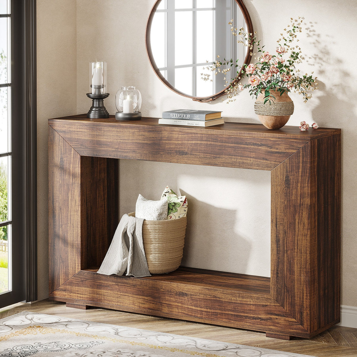 ST010 -  Entryway Sofa Table with Storage image 3