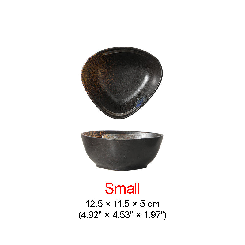 BOWL005 - Irregular Ceramic Soup & Salad Bowl | Creative Modern Tableware image 6