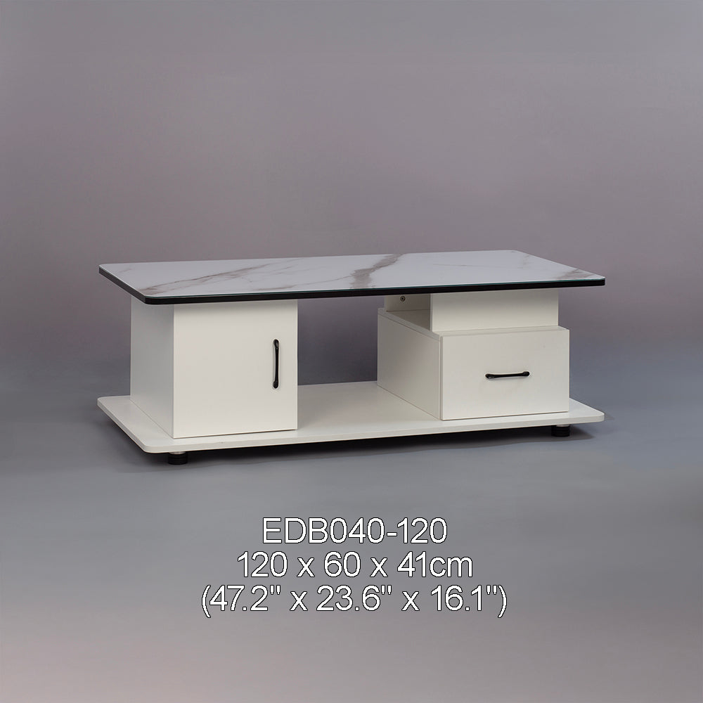 EDB040 Craftsman Exquisite Marble Texture Coffee Table image 3