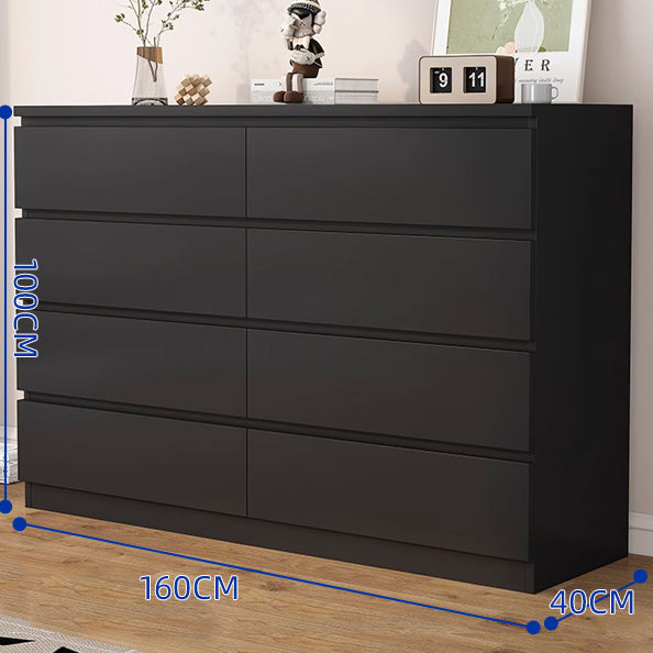 CBD028 - Elegant Multiple-Drawer Black Dresser Modern Accent Storage for Bedroom image 4