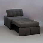 SOB022 - Modern Minimalist Cream Cloud Sofa image 8