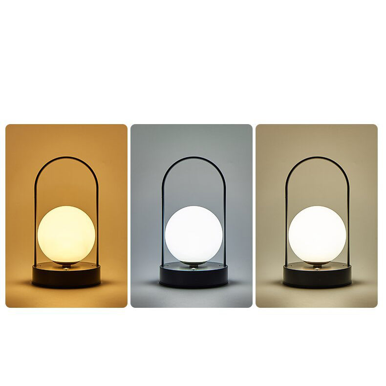 LS007 - Portable Rechargeable LED Table Lamp with Handle image 3