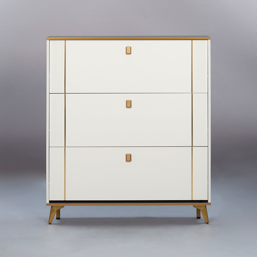 SOCE042 - Modern Minimalist Slim Shoe Cabinet image 3