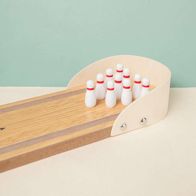 TYP-420 - Mini Desktop Bowling Game – Portable Interactive Tabletop Game image 1