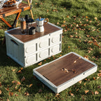 BS046 - Outdoor Camping Storage Box with Wooden Lid image 3