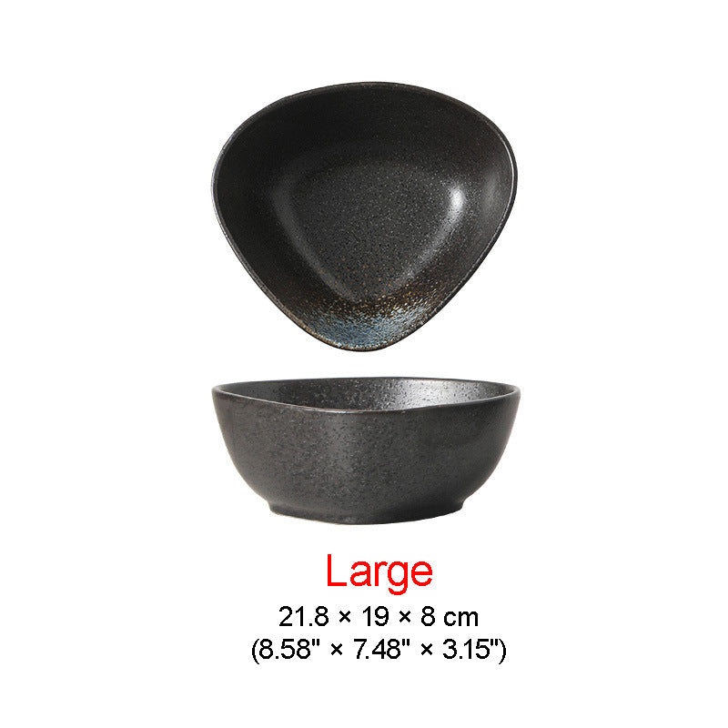 BOWL005 - Irregular Ceramic Soup & Salad Bowl | Creative Modern Tableware image 12