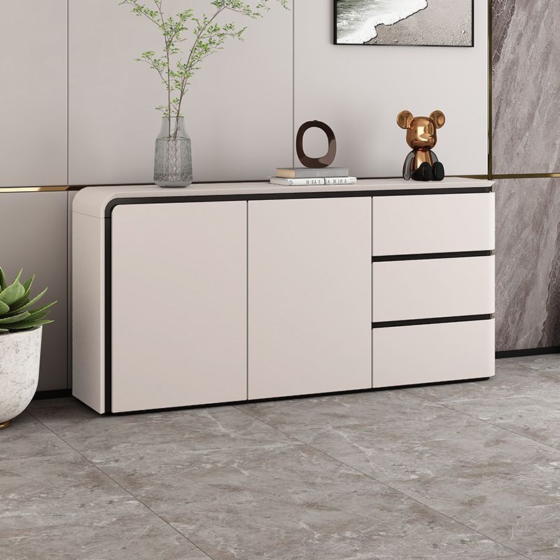 WCK018 - Modern Light-Luxury Lacquered Sideboard Cabinet with Drawers image 0