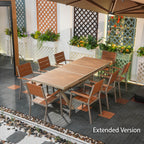 ODS003 - Extendable Outdoor Dining Table for Garden or Deck image 1