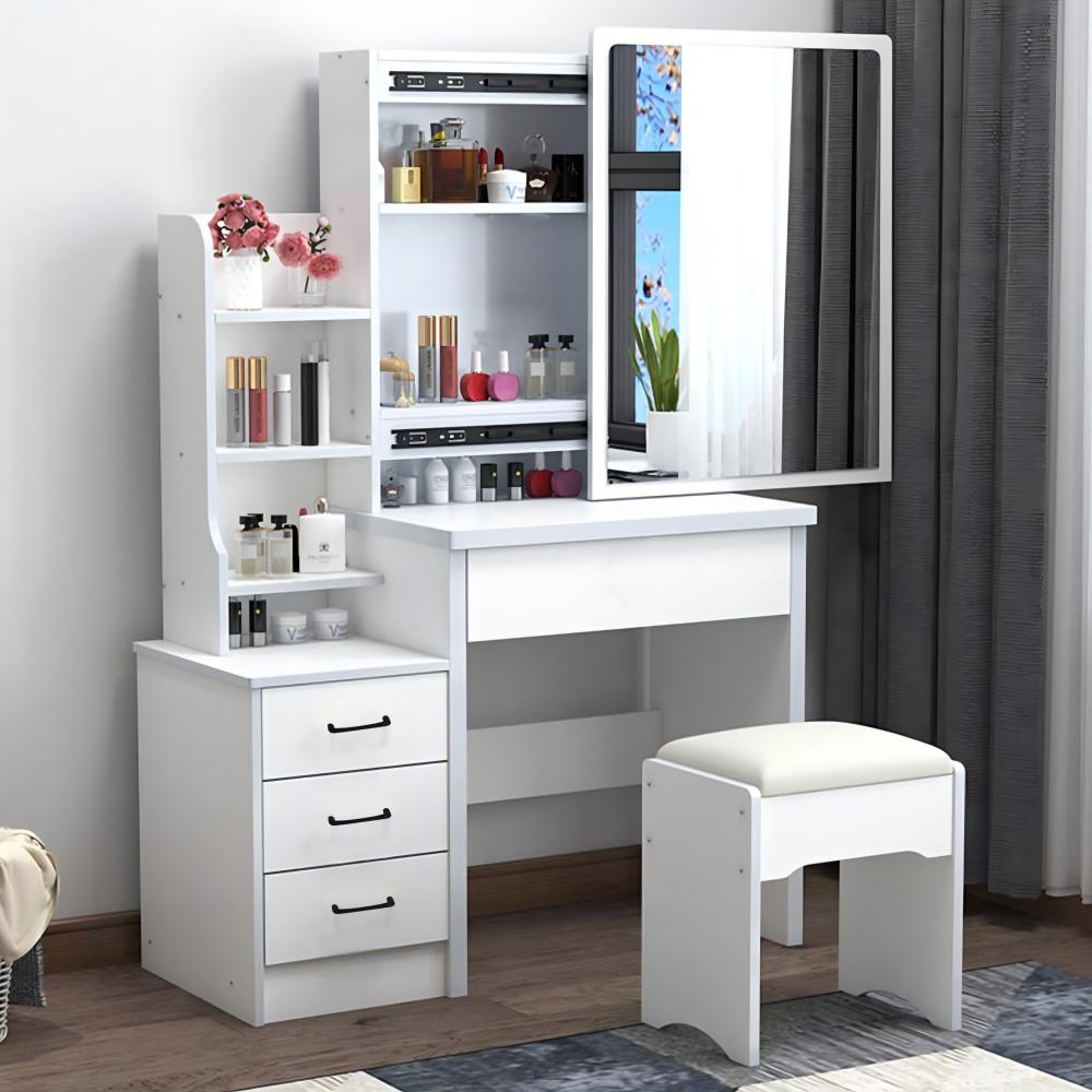 DR010 - Modern Makeup Mirror Table image 0