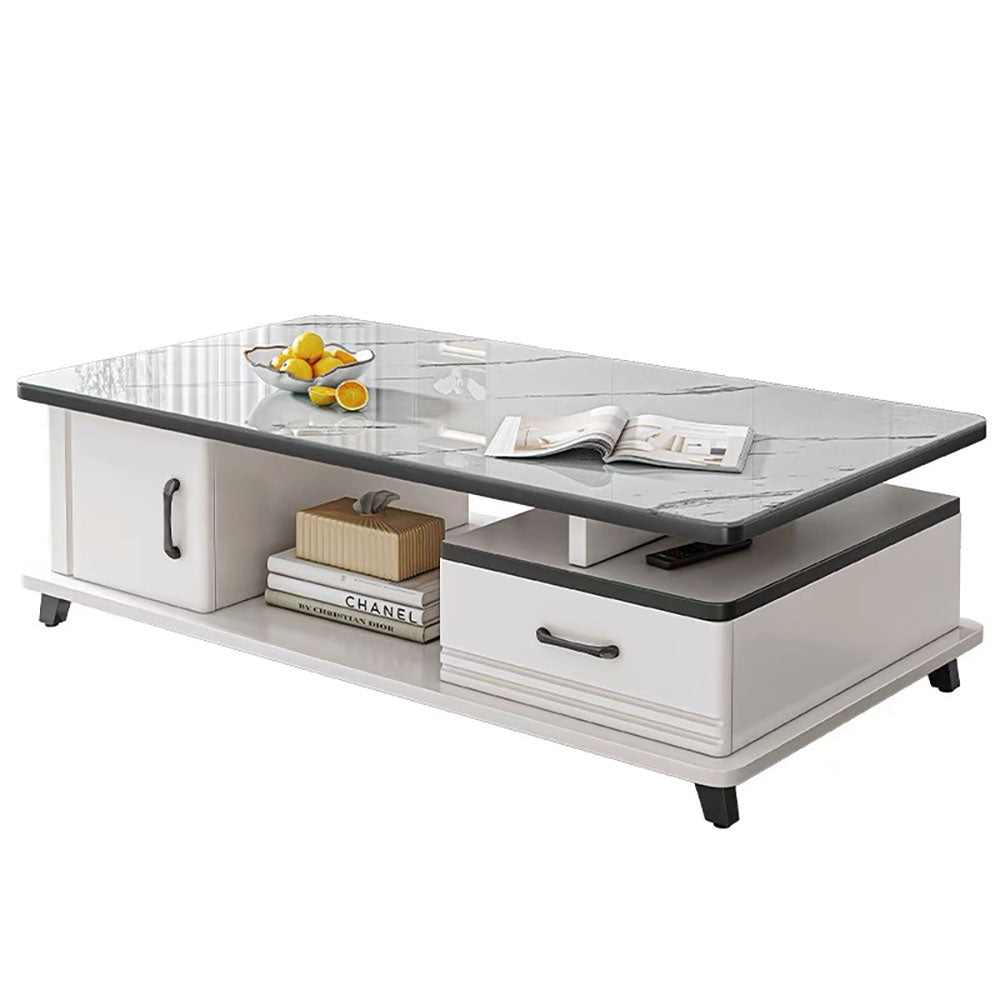 EDB010 Craftsman Exquisite Marble Texture Coffee Table image 2