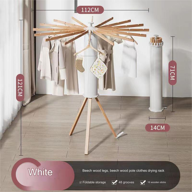 WH008 - Invisible  Household Balcony Indoor Folding Drying Rack image 1