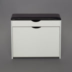 SOCE056 - Spacious Shoe Organizer Bench with Cushioned Top image 6