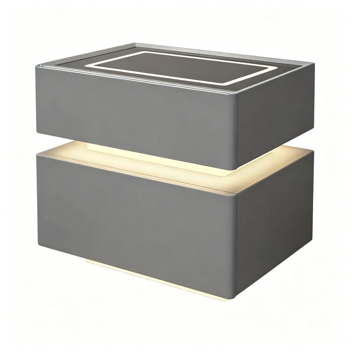 CBD035 - Smart LED Bedside Table with Wireless Charging & AdjustableLighting image 3