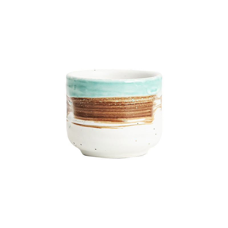 CUP002 - Japanese Style Ceramic Tea Cup Sake Cup image 4