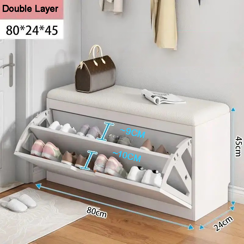 SOCE043 - White Bliss Shoe Bench image 2