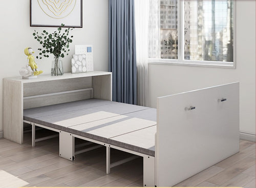 BD001-Steel Folding Bed with Foam image 0