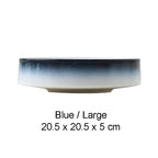 DISH002 - Creative Frosted Ceramic Bowl & Deep Plate image 6