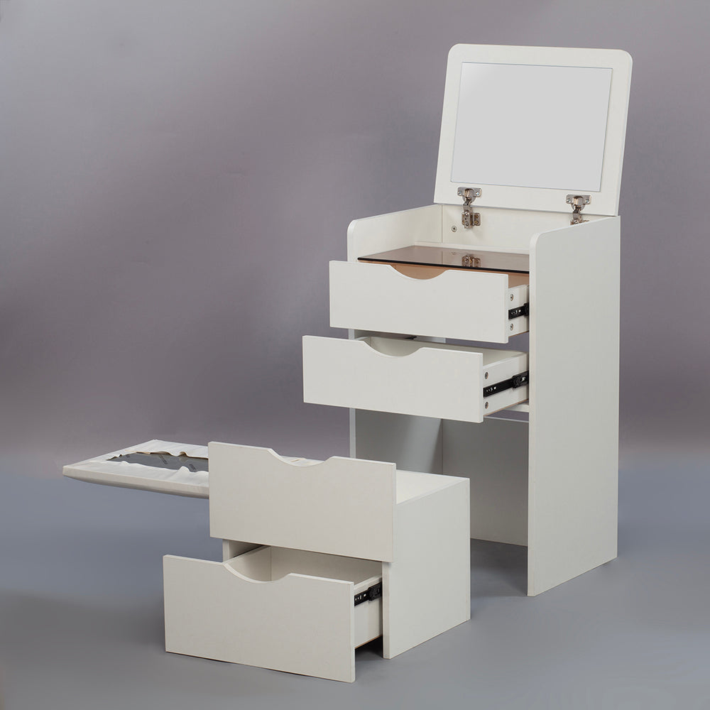 DR011 - Flip-Top Dresser Multi-Function Cabinet Small Storage image 6