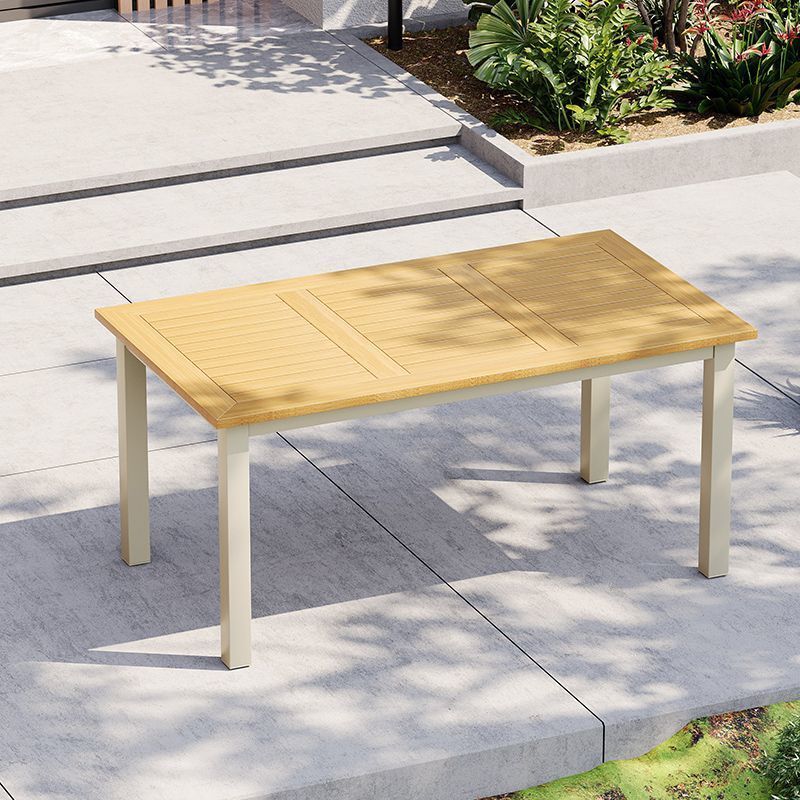 ODS007 - Outdoor Wood-Plastic Patio Table and Chair image 4