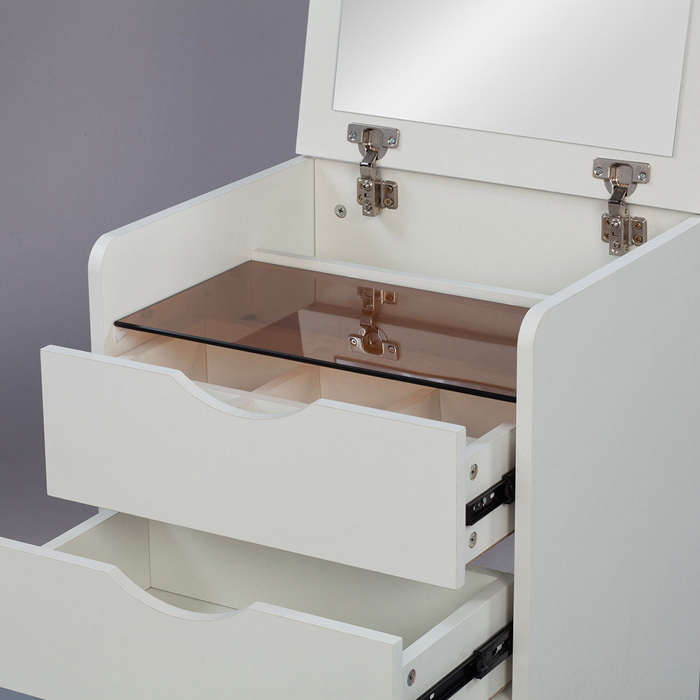 DR011 - Flip-Top Dresser Multi-Function Cabinet Small Storage image 7