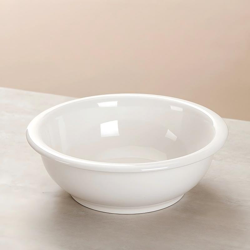 BOWL012 - Classic White Prep & Serving Bowl | Wide Rim Easy Clean image 3