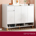 SOCE010 -  Craftsman Shoe Cabinet with Storage and Top Display Shelf image 8