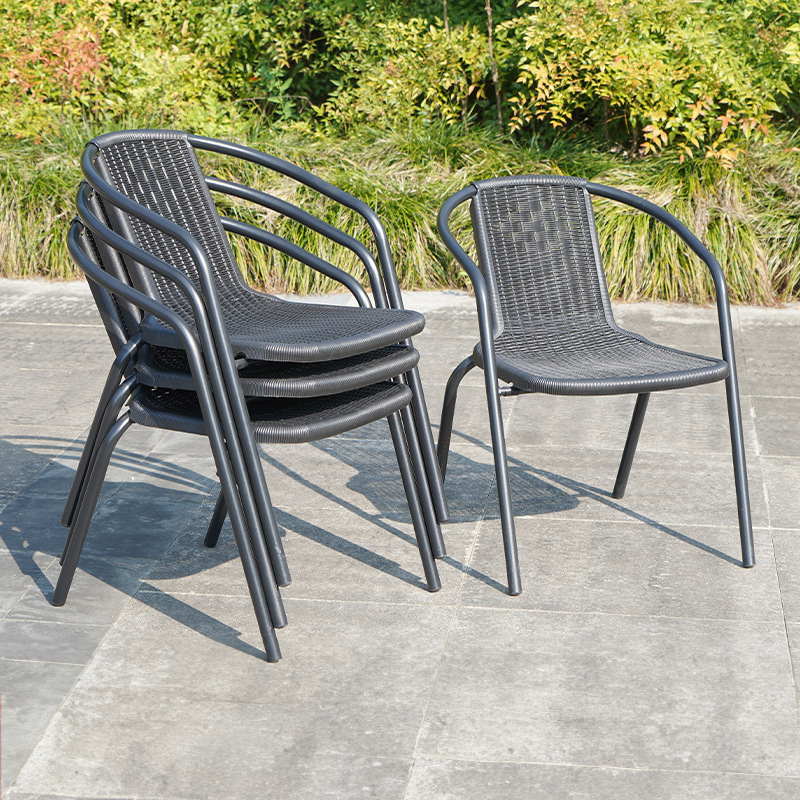 ODS001 - Outdoor Waterproof Rattan Chair Table and Chairs Patio Set image 1