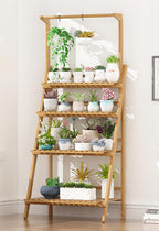 PS005 Bamwood Balcony Floor Stand Rack image 5