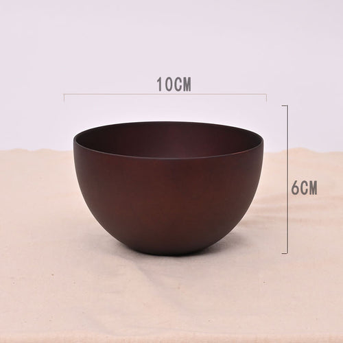 BOWL011 - Natural Wooden Rice Bowl image 1