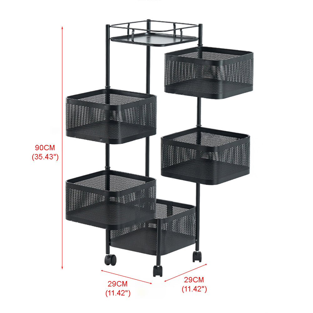 BS038 - Square Vegetable Basket Space Saver image 6