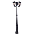 318845-3BK - 3L POLE LIGHT BK